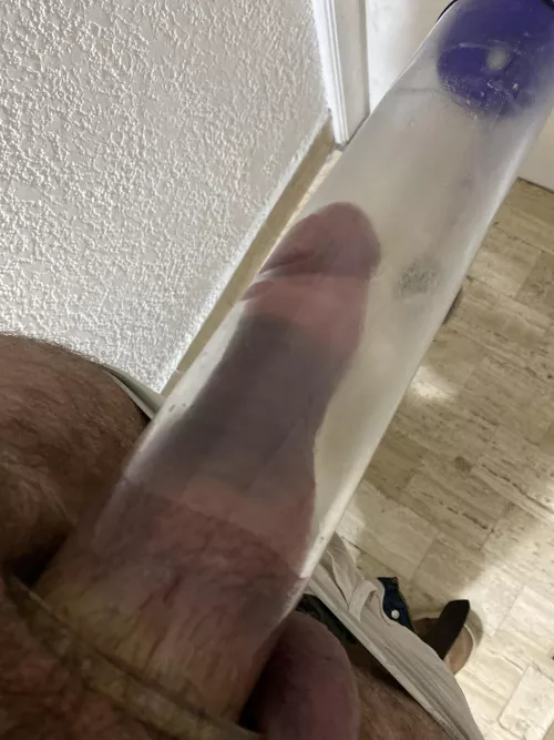 Pumping session with my very small cock by lovepornmexican