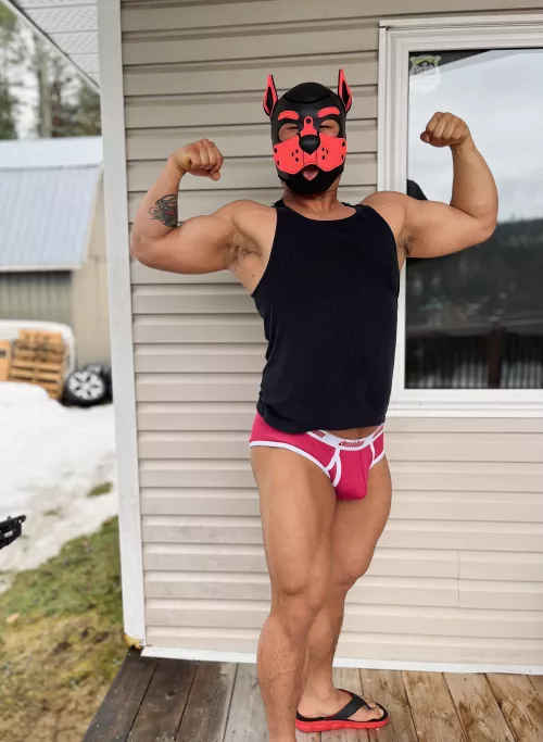 Pup Flex 🐶💪🏼💖 by stepflexbro