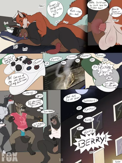 Pushing Buttons 10 (SinningFox) by TangentYoshi