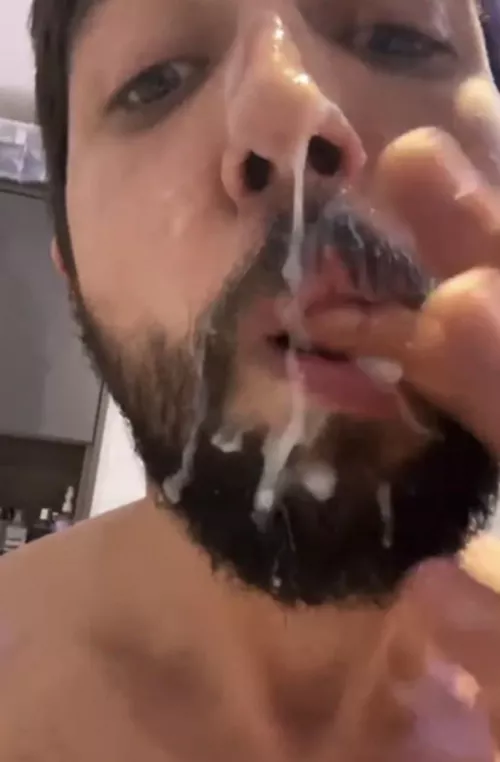 Pushing it all in ready to eat by cum112344