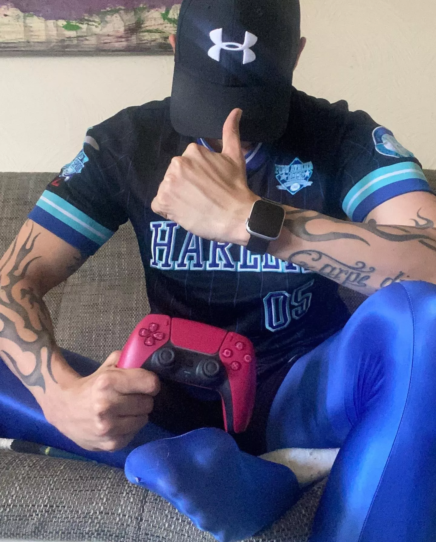 put your face right on my foot while I’m gaming and chillin! posted by AustrianAlpha