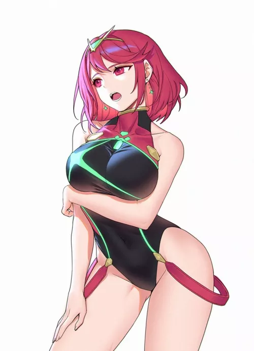 Pyra [Xenoblade II] by CheetahSperm18