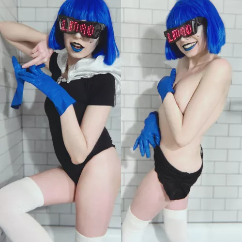 Queen from Deltarune by plastixfangs [OC] by plastixfangs