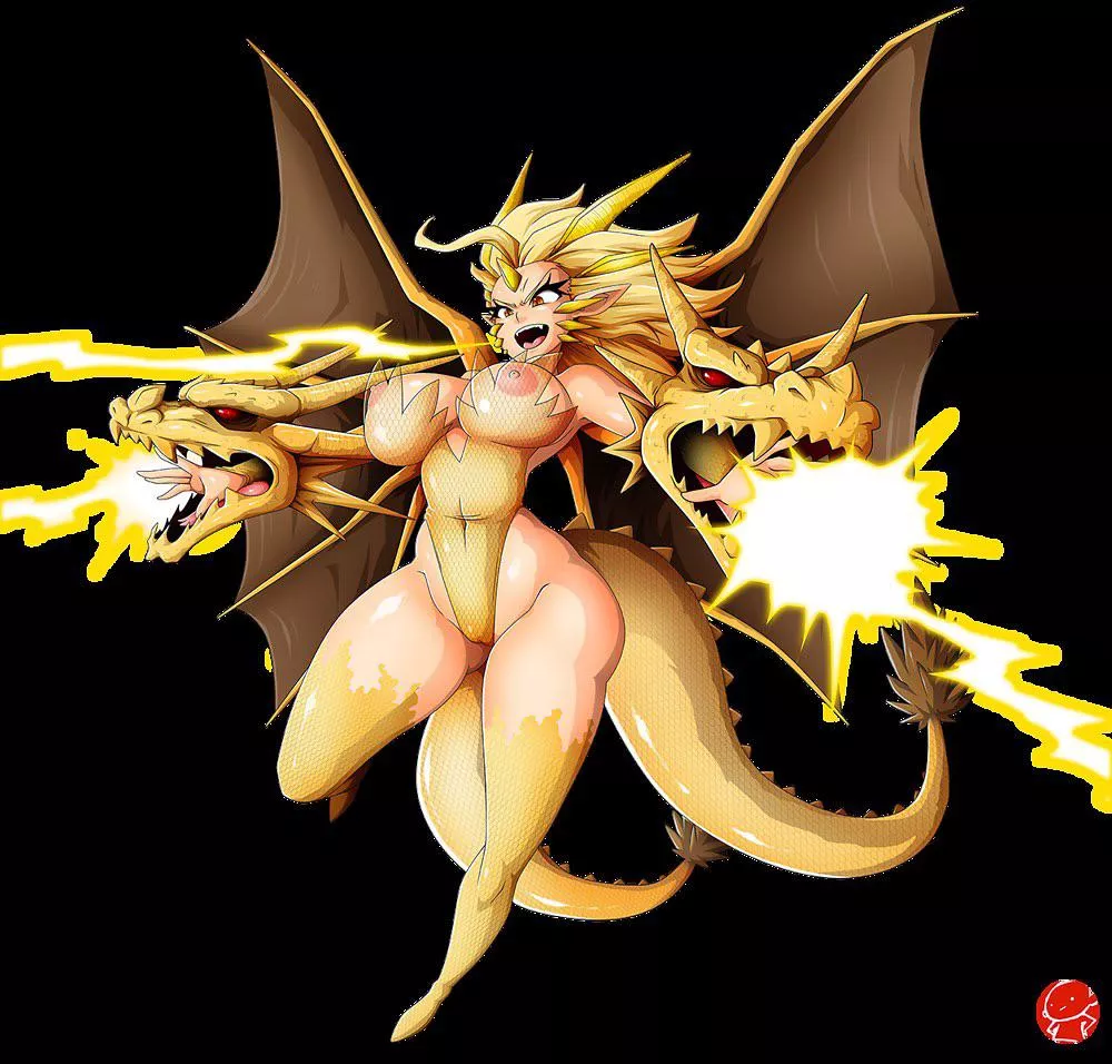 Queen Ghidorah posted by tecozahuitl