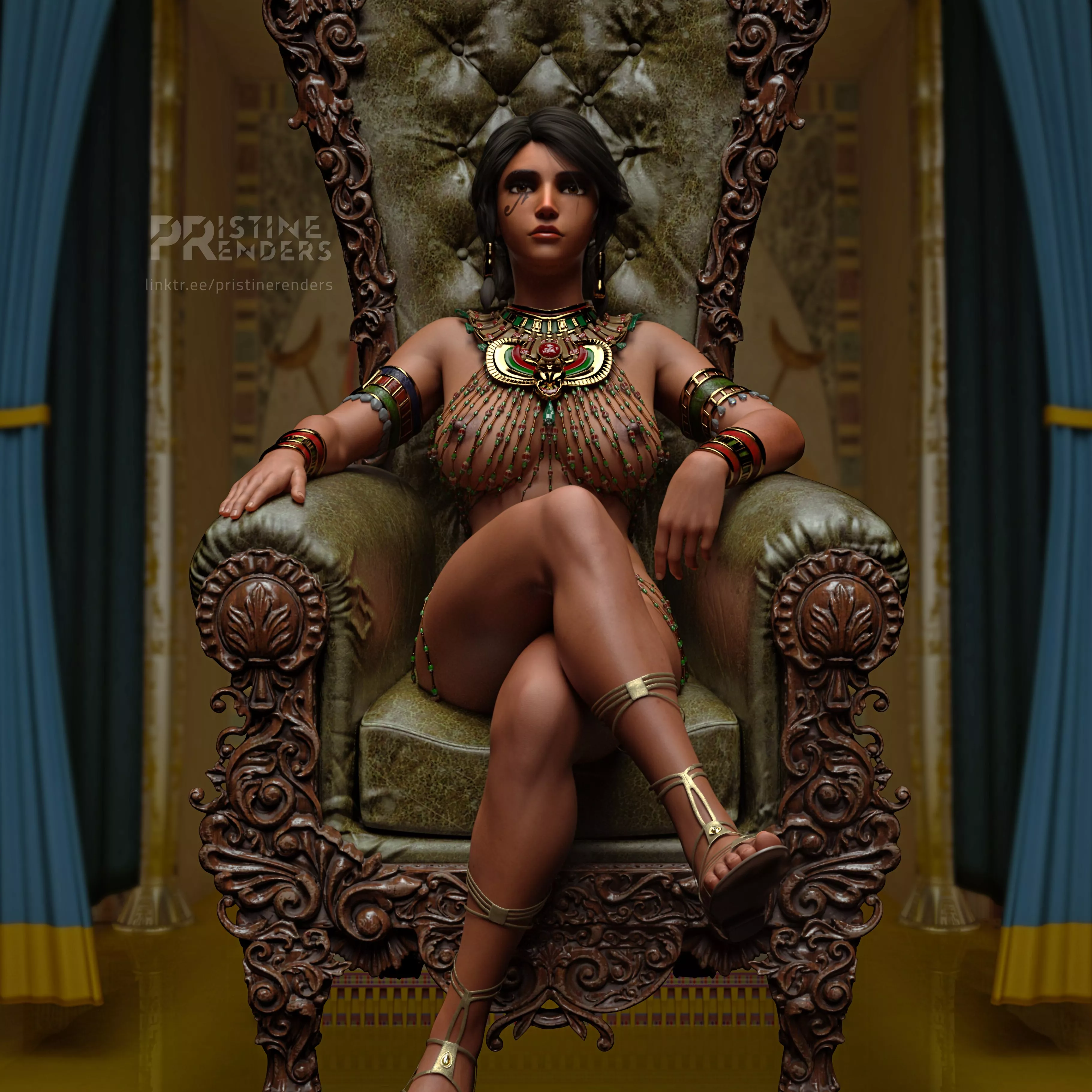 Queen Pharah (PristineRenders) posted by Kuro-Oji