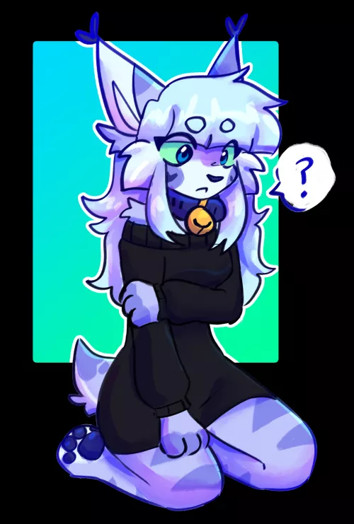 quick drawing of my sona :D (OC) by lenixtt
