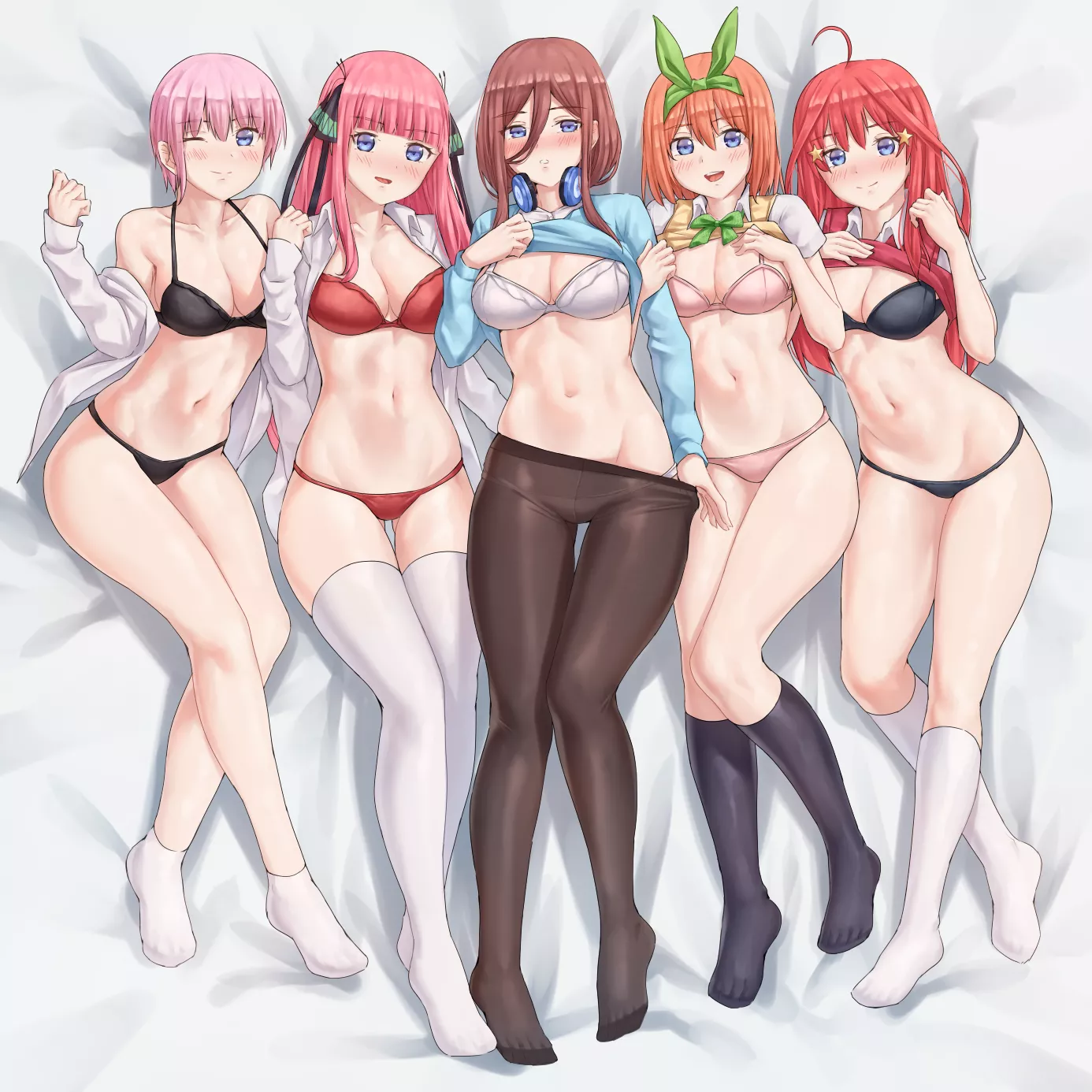 Quintuplets Thighs posted by Nodden1171