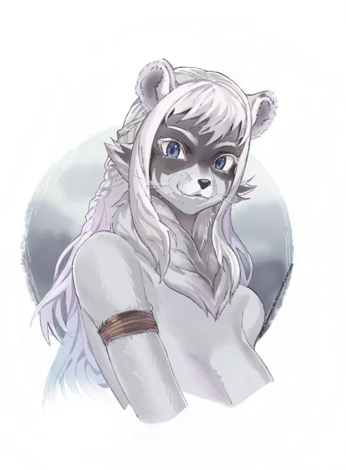 RaccoonPlaysGames Mascot and my OC by u/Scrapsite by AntelopeAny3703