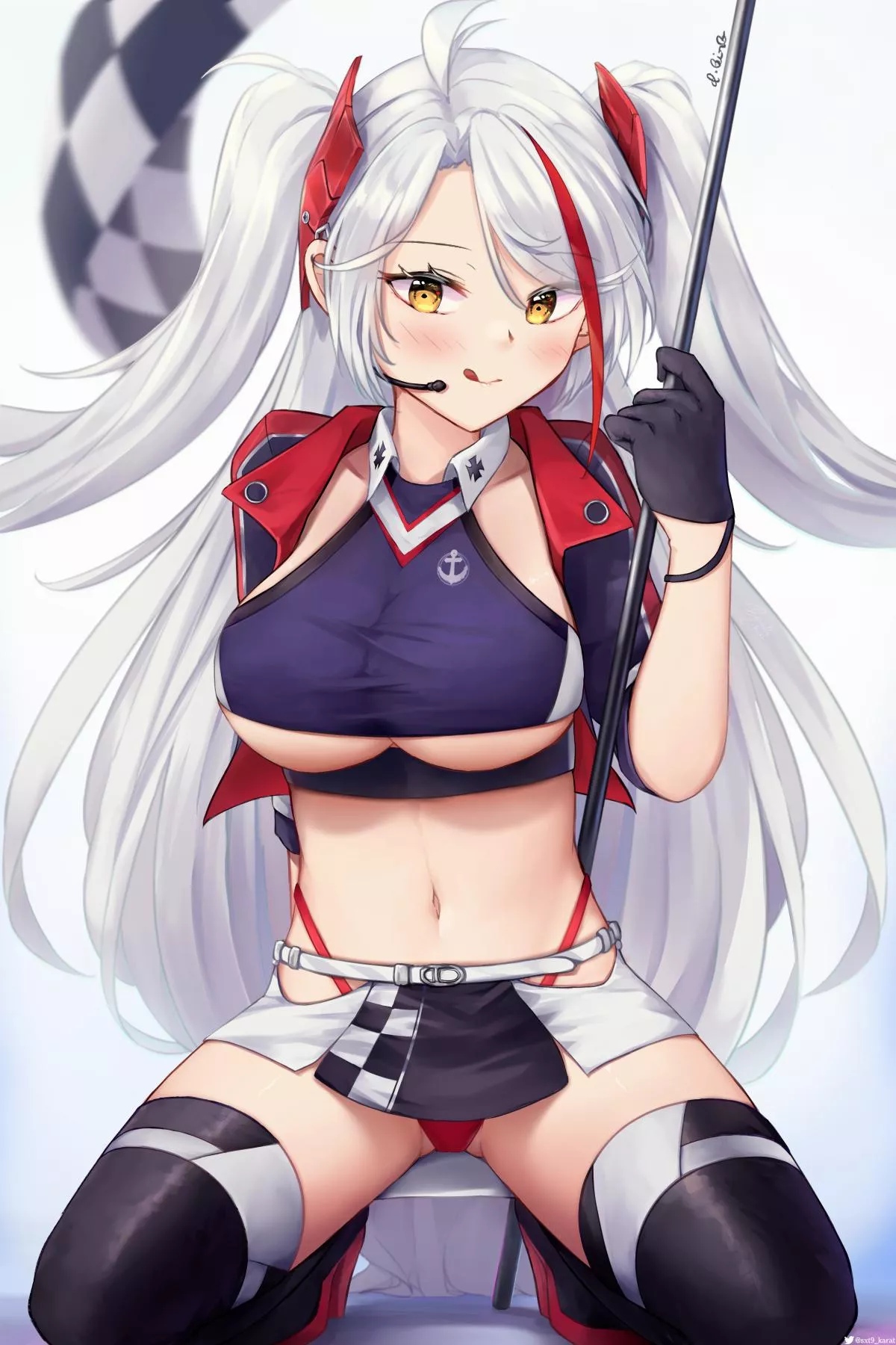 Race Queen Prinz Eugen [Azur Lane] posted by CheetahSperm18