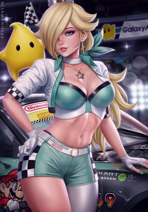 Race Queen Rosalina (Sciamano240) by kinkykat977