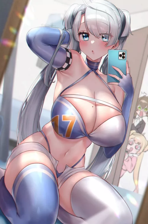 Race Queen Selfie by CheetahSperm18