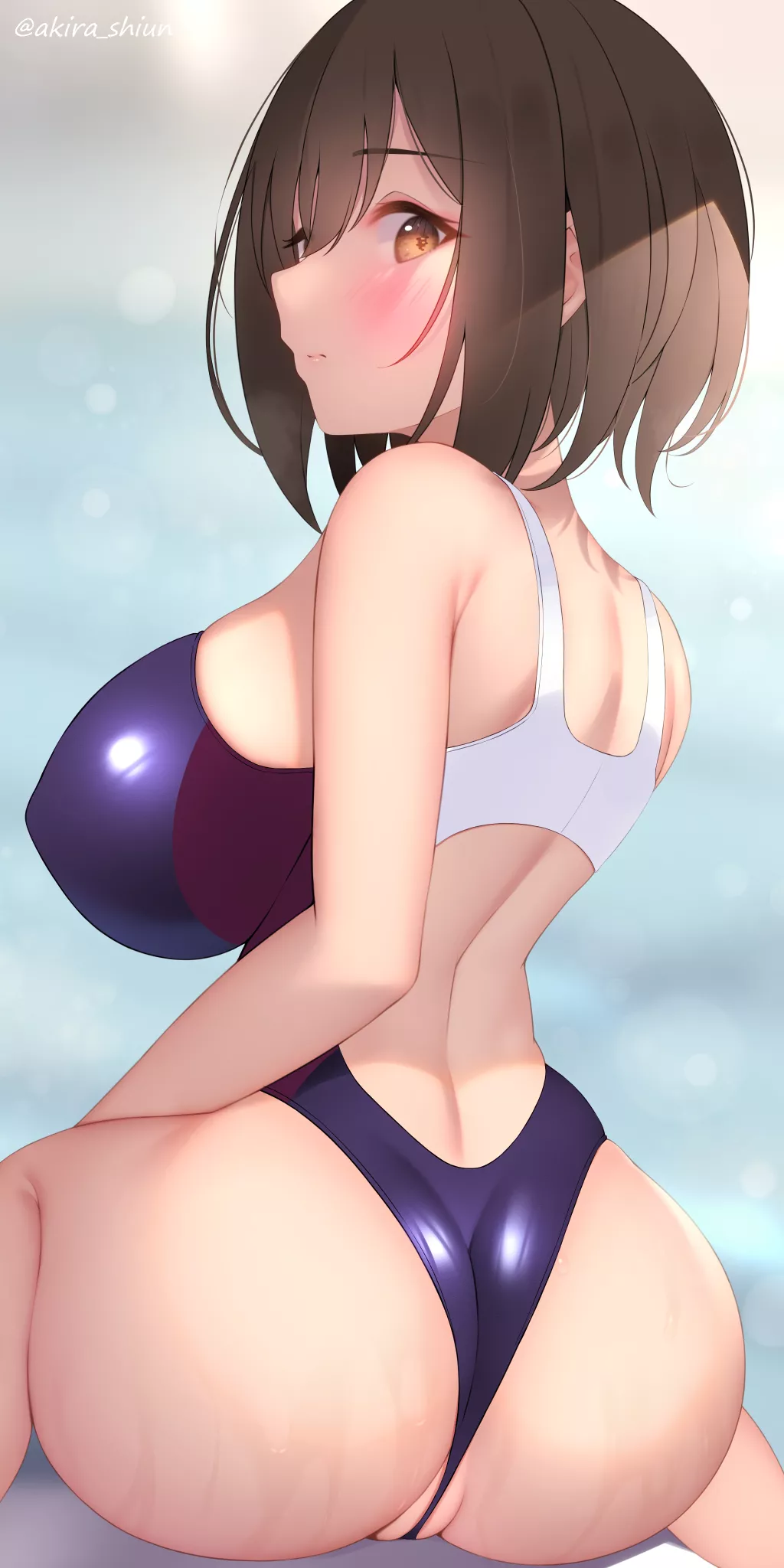 Race Swimsuit Spreading (Akira Shiun) [Original] posted by sequence_string