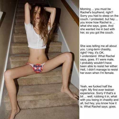 Rachel says looking at pussy is also of the table. posted by New-Essay4764