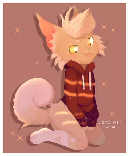 Raffle prize 🌱💮🌈 [Art by me] by Lara_wrr