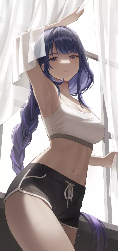 Raiden [Genshin Impact] by CheetahSperm18