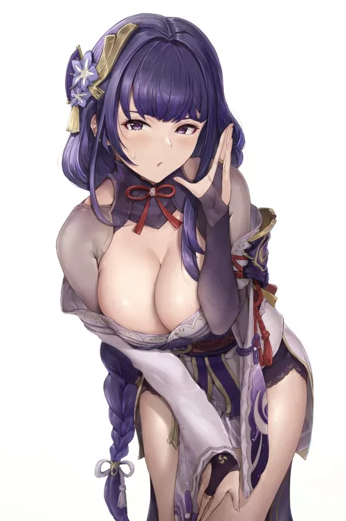 Raiden [Genshin Impact] by CheetahSperm18