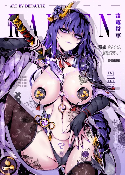 Raiden Shogun (defaultz_17) by godofde