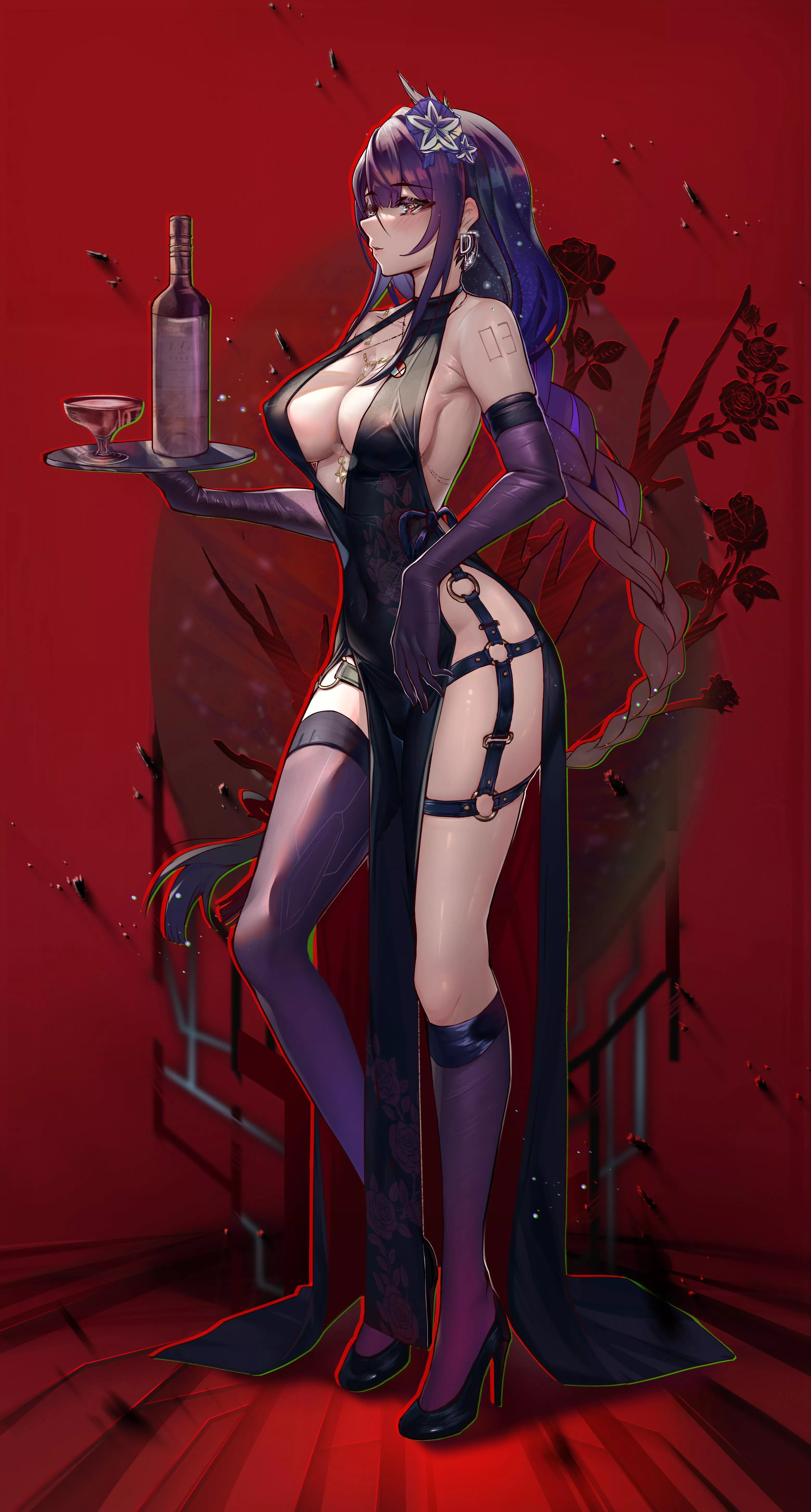 Raiden Shogun (Dynamotor) [Genshin Impact] posted by SecretMystogan