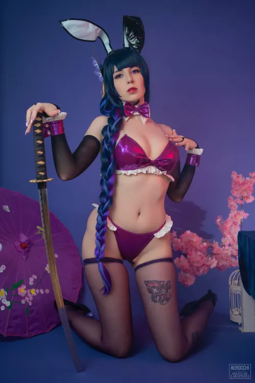 Raiden Shogun from Genshin Impact by Kerocchi by kerocchi