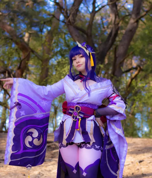 Raiden Shogun from Genshin Impact by MoodyNekoJes by Moodyjes