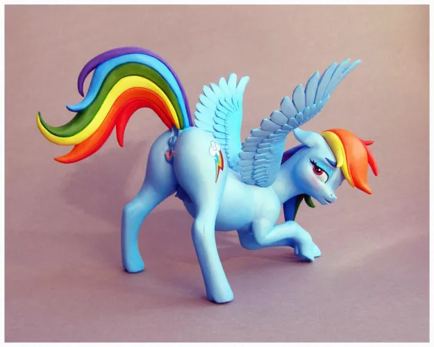 Rainbow Dash (artist:alexcroft1991) by OutofContext1138