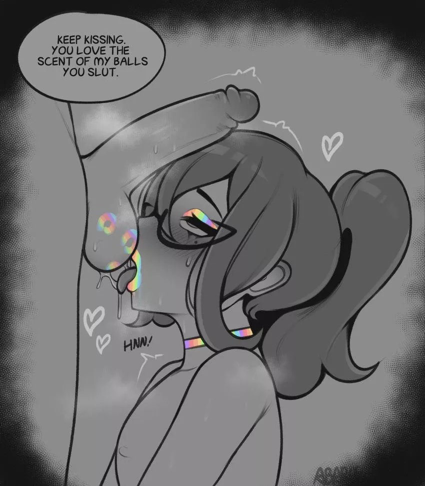 Rainbow kisses! posted by hereforfun1525