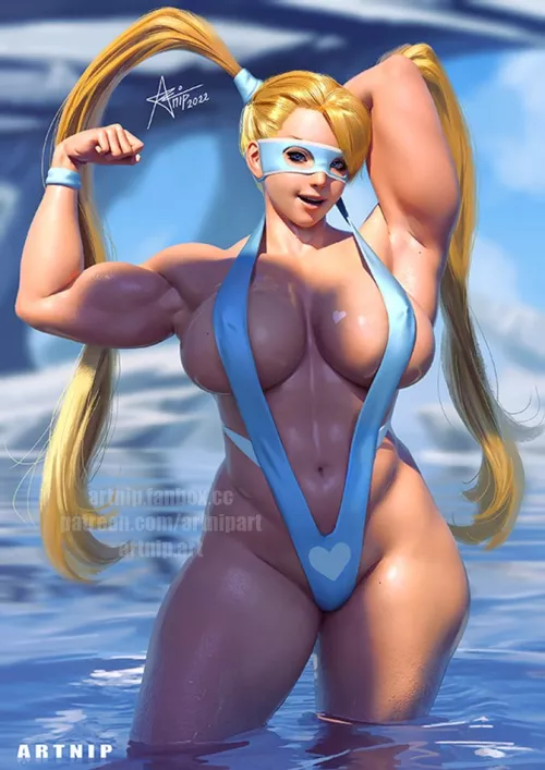 Rainbow Mika (Artnip) [Street Fighter] by Kuro-Oji