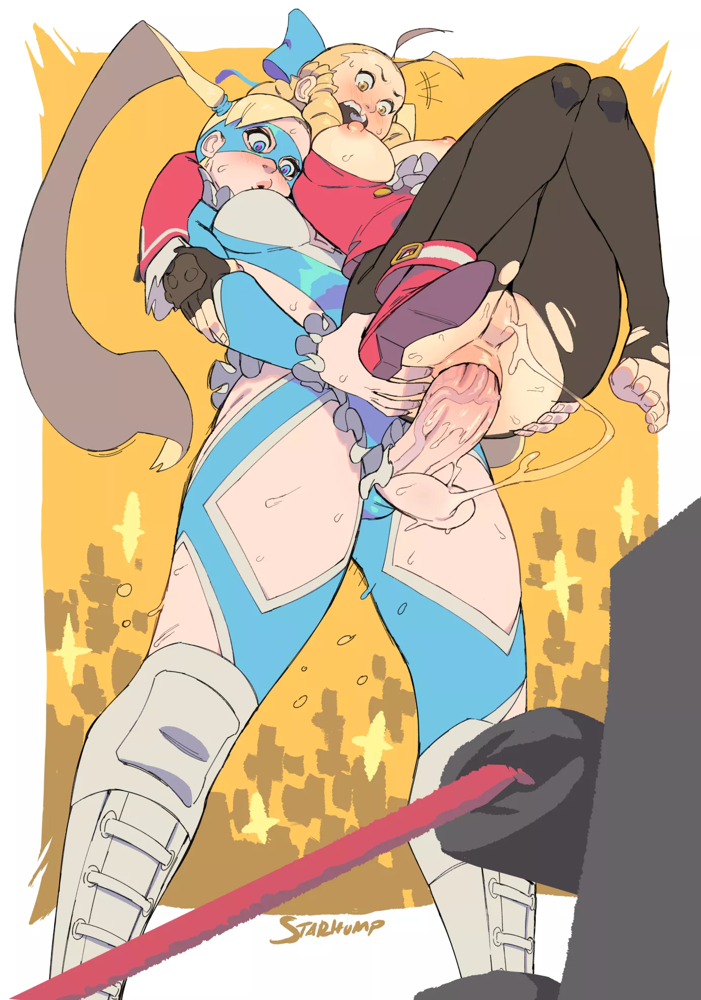 Rainbow Mika & Karin Lifted Sex posted by sequence_string