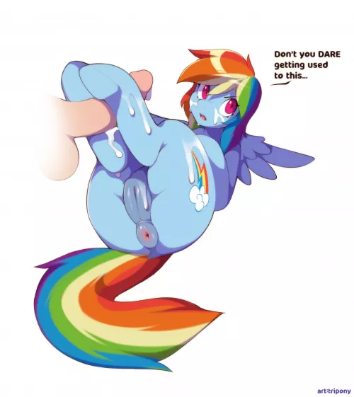 Rainbowdash (PonyTri) by TangentYoshi