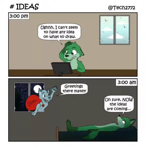 Random ideas before bed... Always late (@Tech2772) by Tech2772