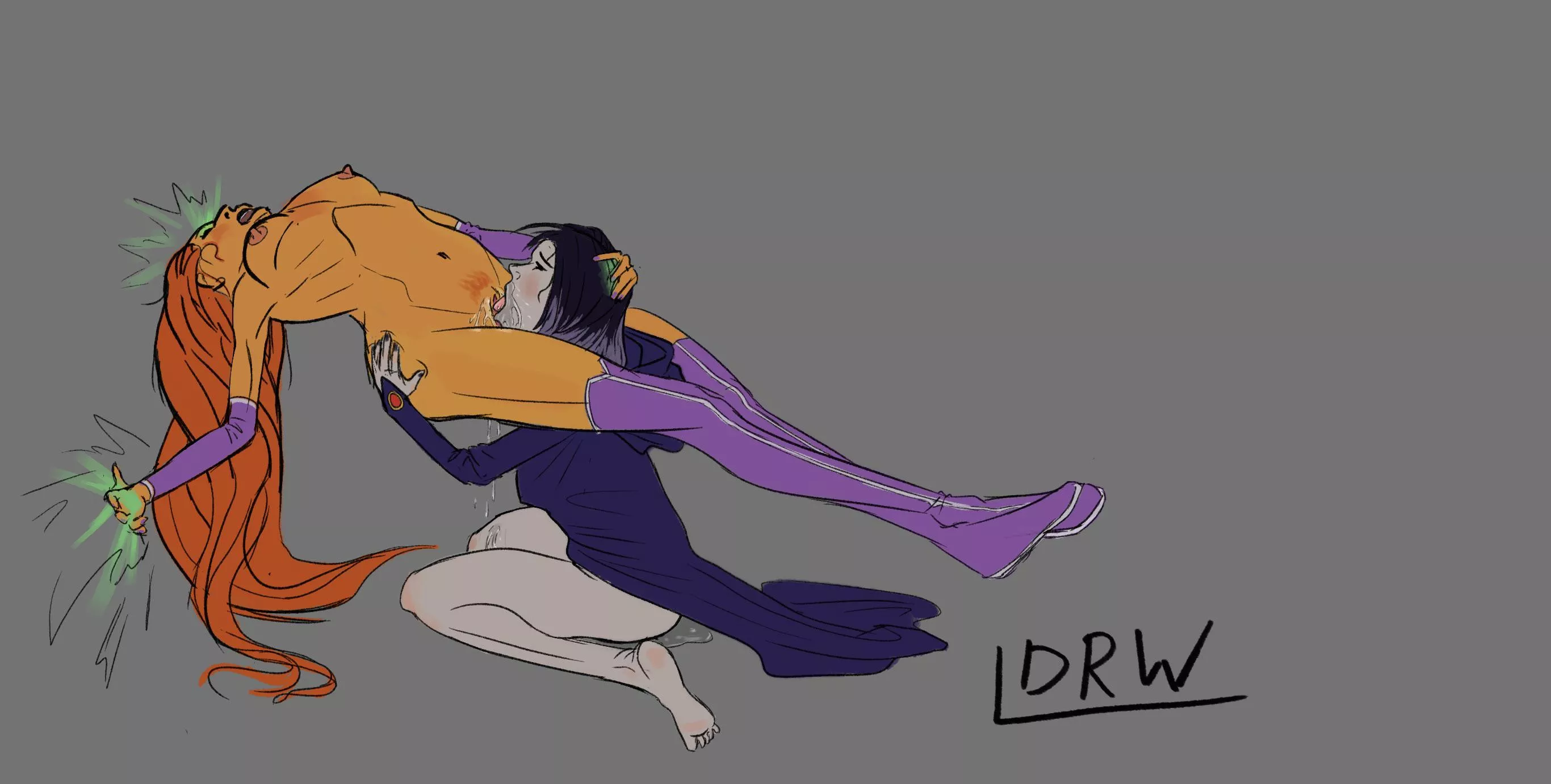 Raven and Starfire 💕 (LDRW) posted by LDRW