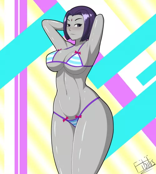 Raven (Fibilis) [Teen Titans] by SuicidalWeeb69