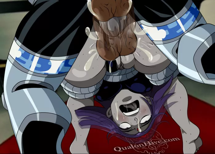 Raven pounded hard (QualonHive) by ObserveAndHerve