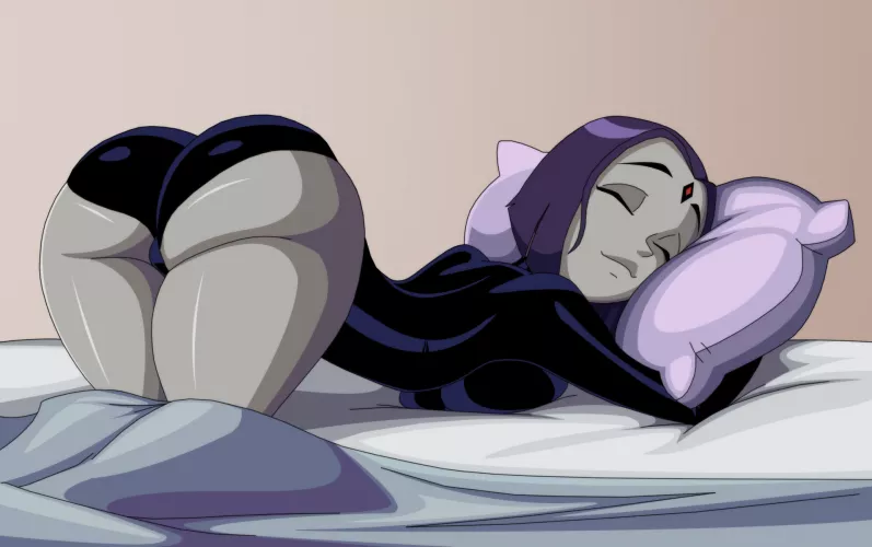 raven sleeping (ravenravenraven) by SnooLentils2431