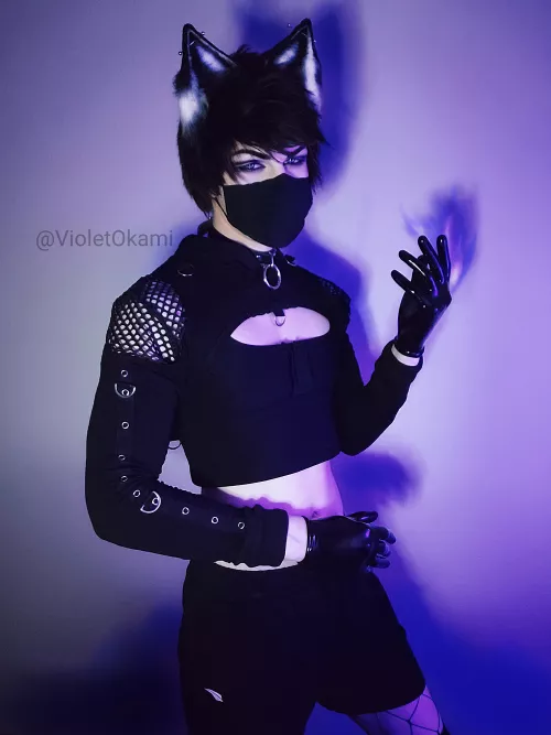 Raving Femboy by Violet_Okami