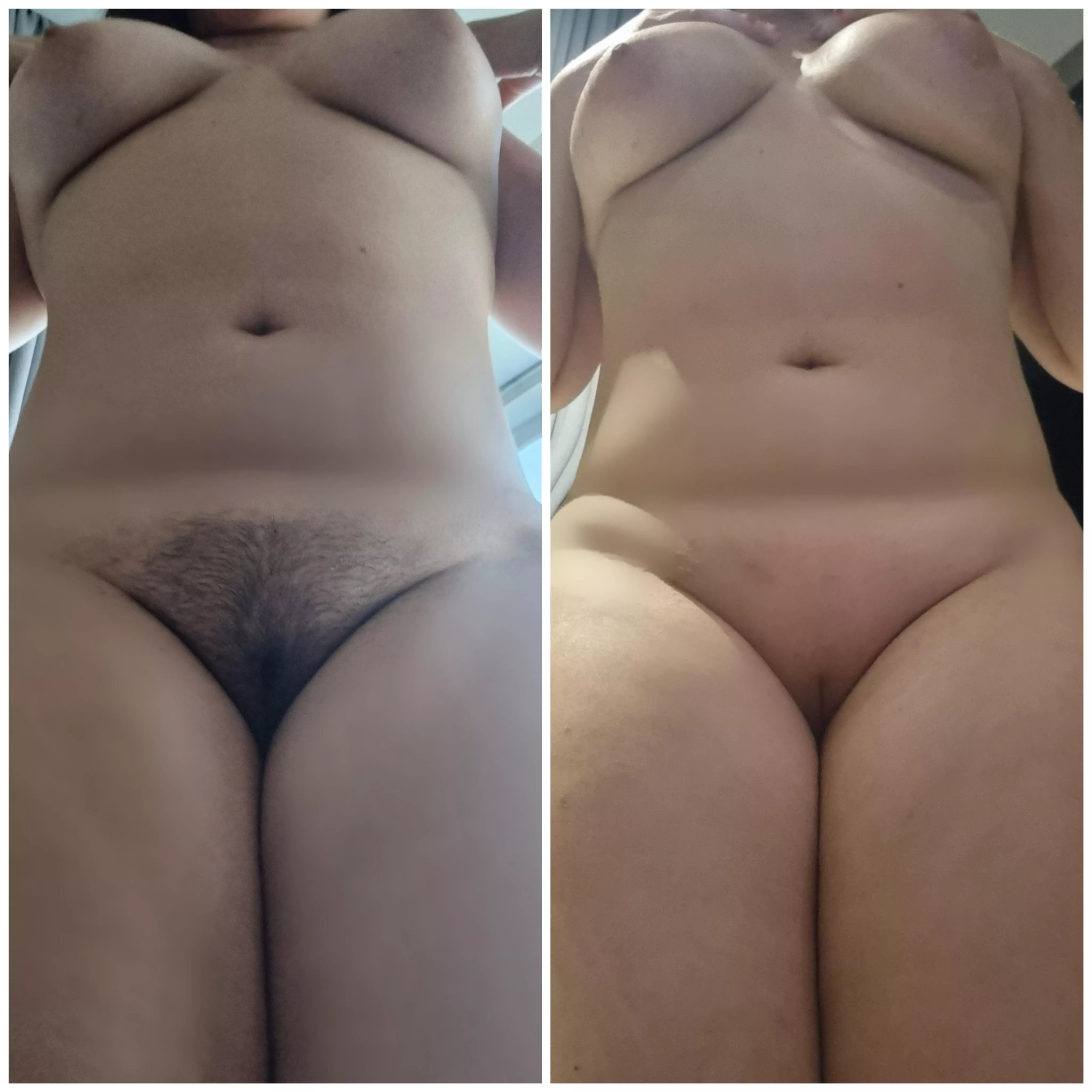 React if u like it more hairy 😌 posted by asian-hotwife-