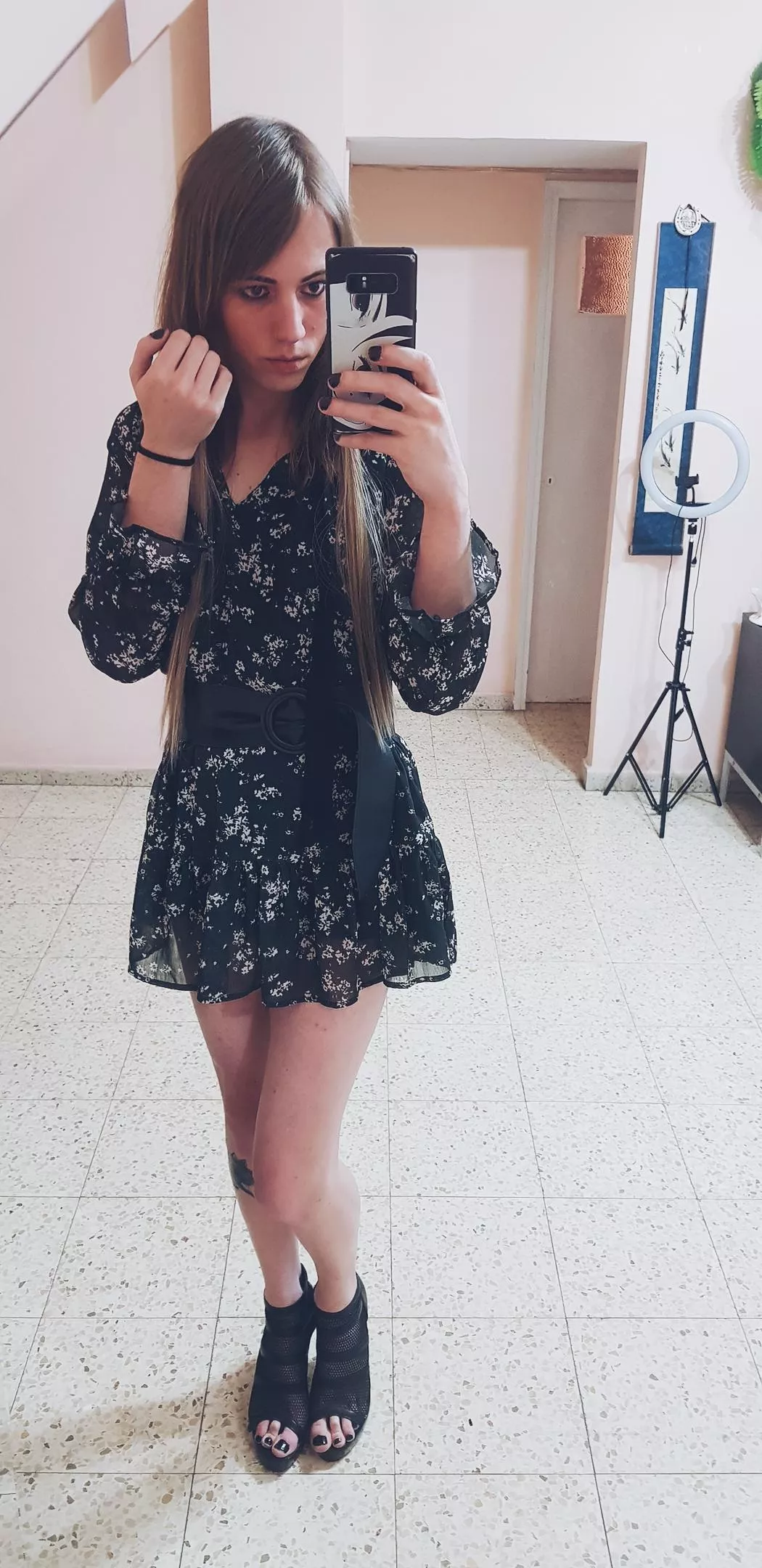 ready for a walk, maybe someone will join me 😉 posted by CyberLola95