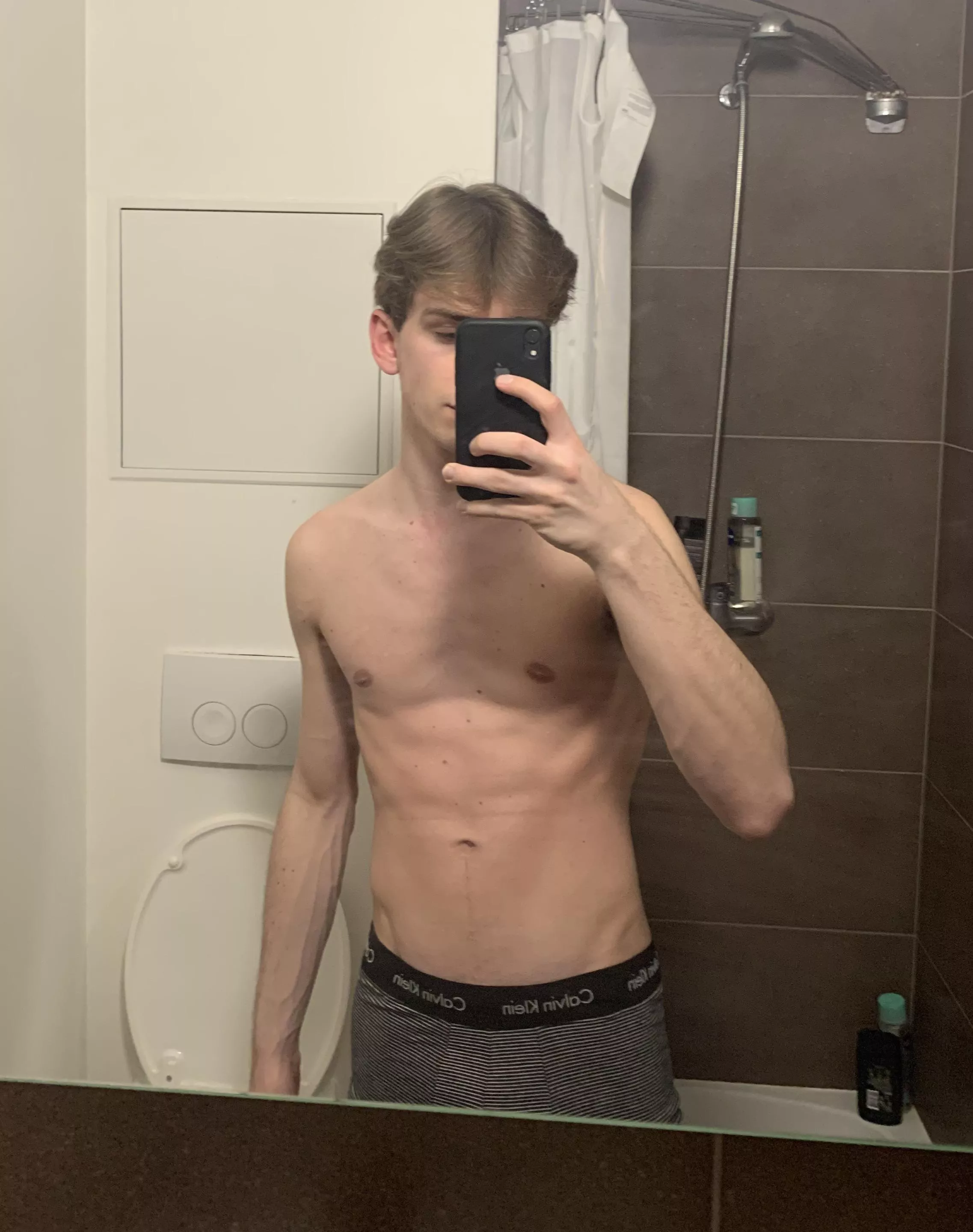 ready for bed, say hi to my veins posted by Mathias71010