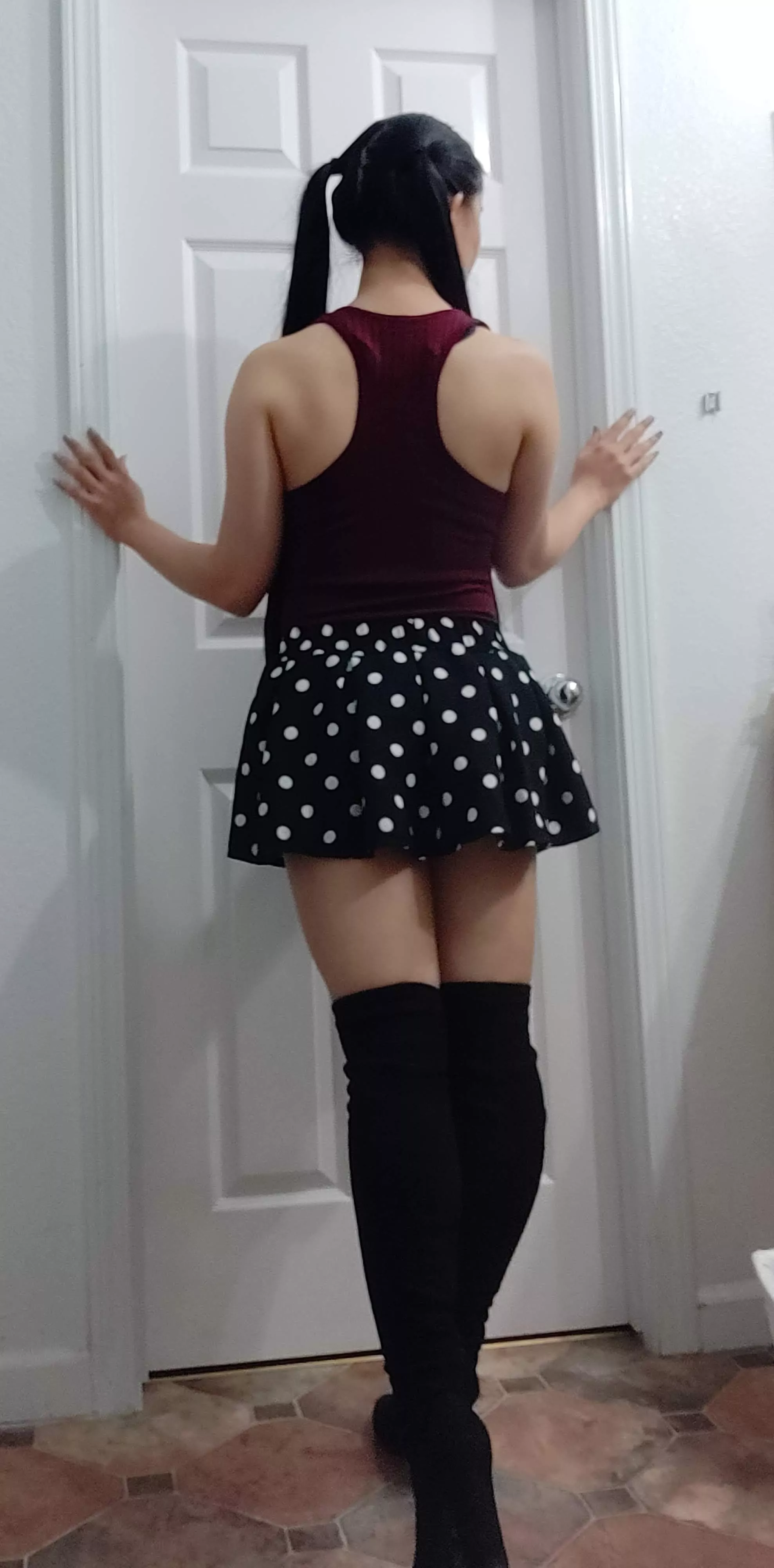 Ready to be bent over posted by tameroftheslut