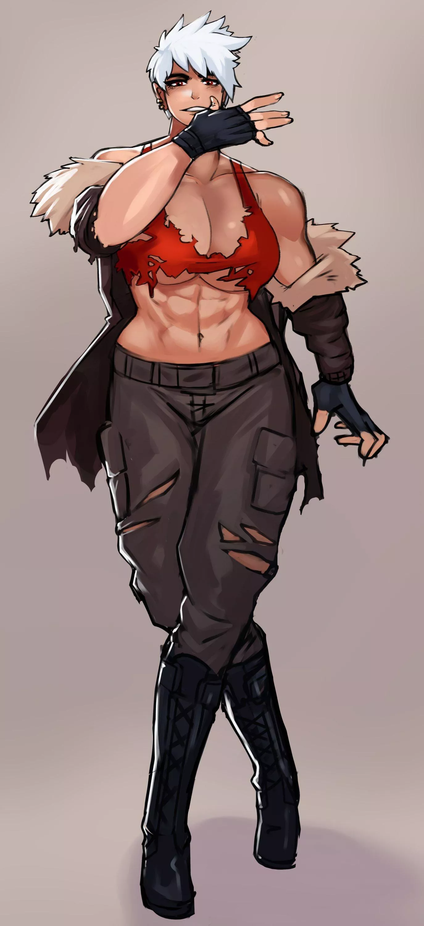 Ready to fight....( @EzzyDraws) posted by TheTMoneyMan