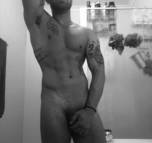 Ready to join me in a post workout cardio session (M) 35 by Fitandtattoeddad