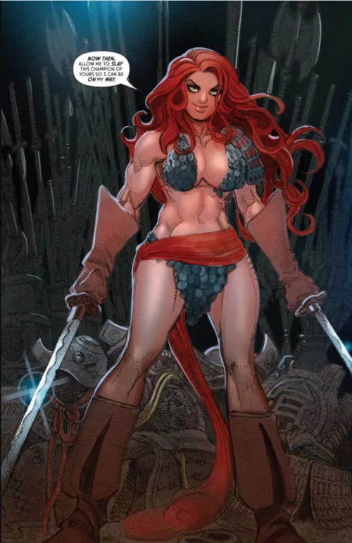 Ready To Slay [The Invincible Red Sonja #8] by lordhater1