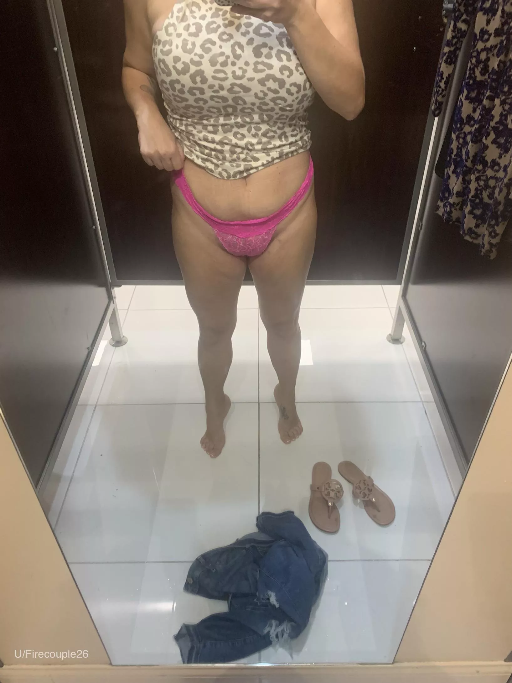 Real MILFs share changing room nudes posted by Firecouple26