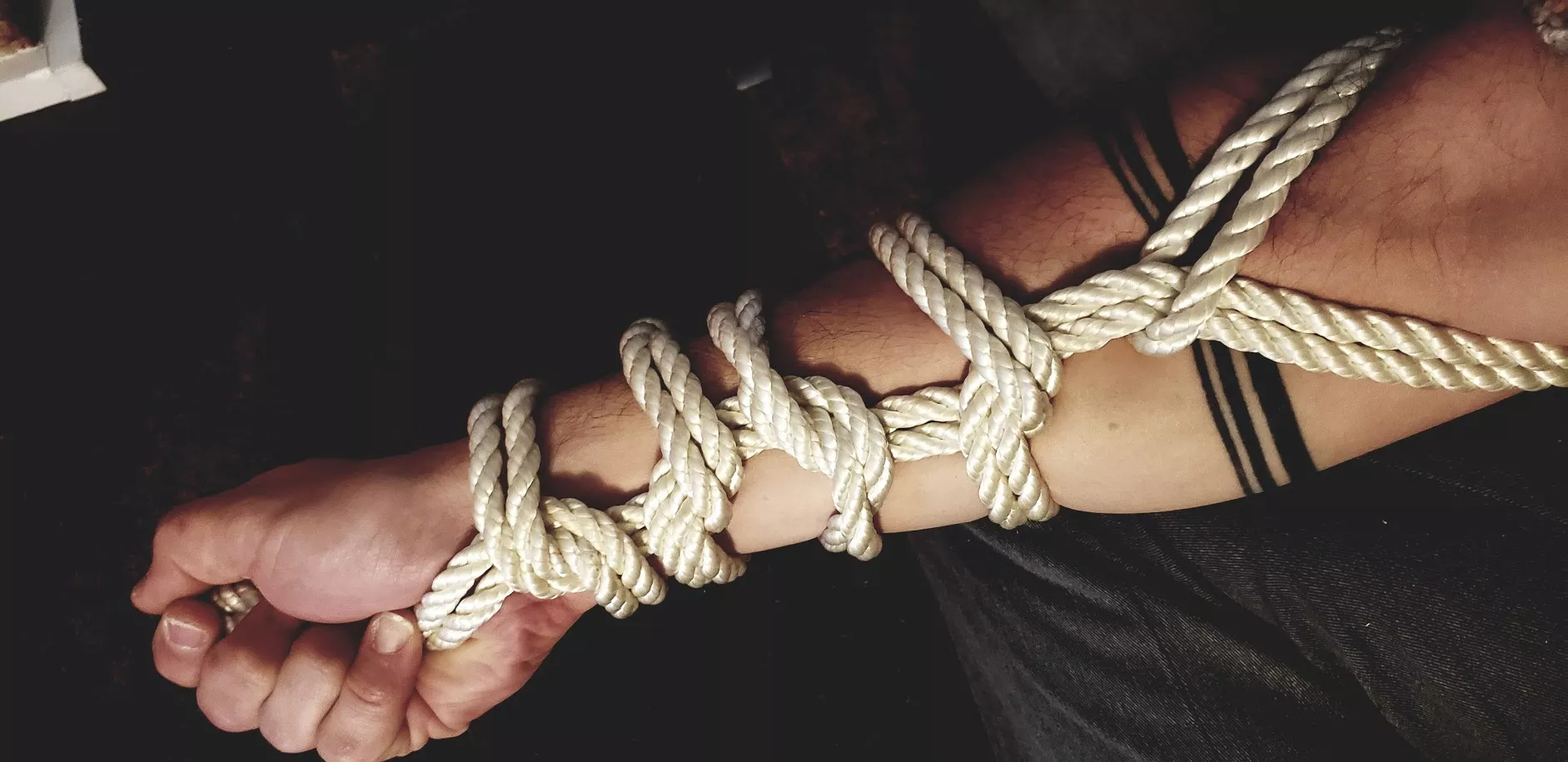 Realizing it covers a bit of my forearm, I feel like it still sends a message posted by Sjohnnyw3