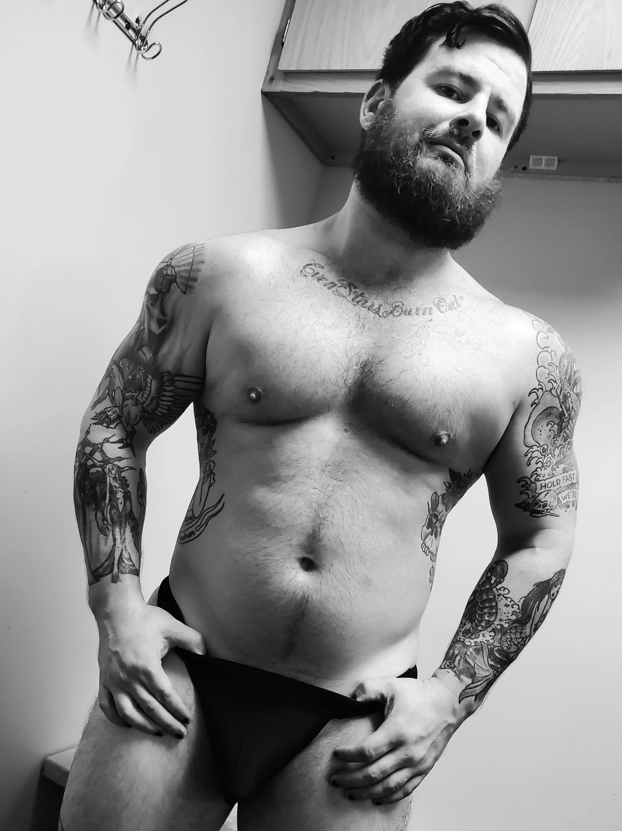 Really feeling good about how my chest is looking now 😌 posted by underwearempire