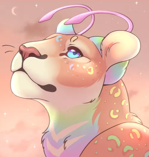 recent YCH I did for a lioden user | @sprout_arts on twitter by bitesize_art