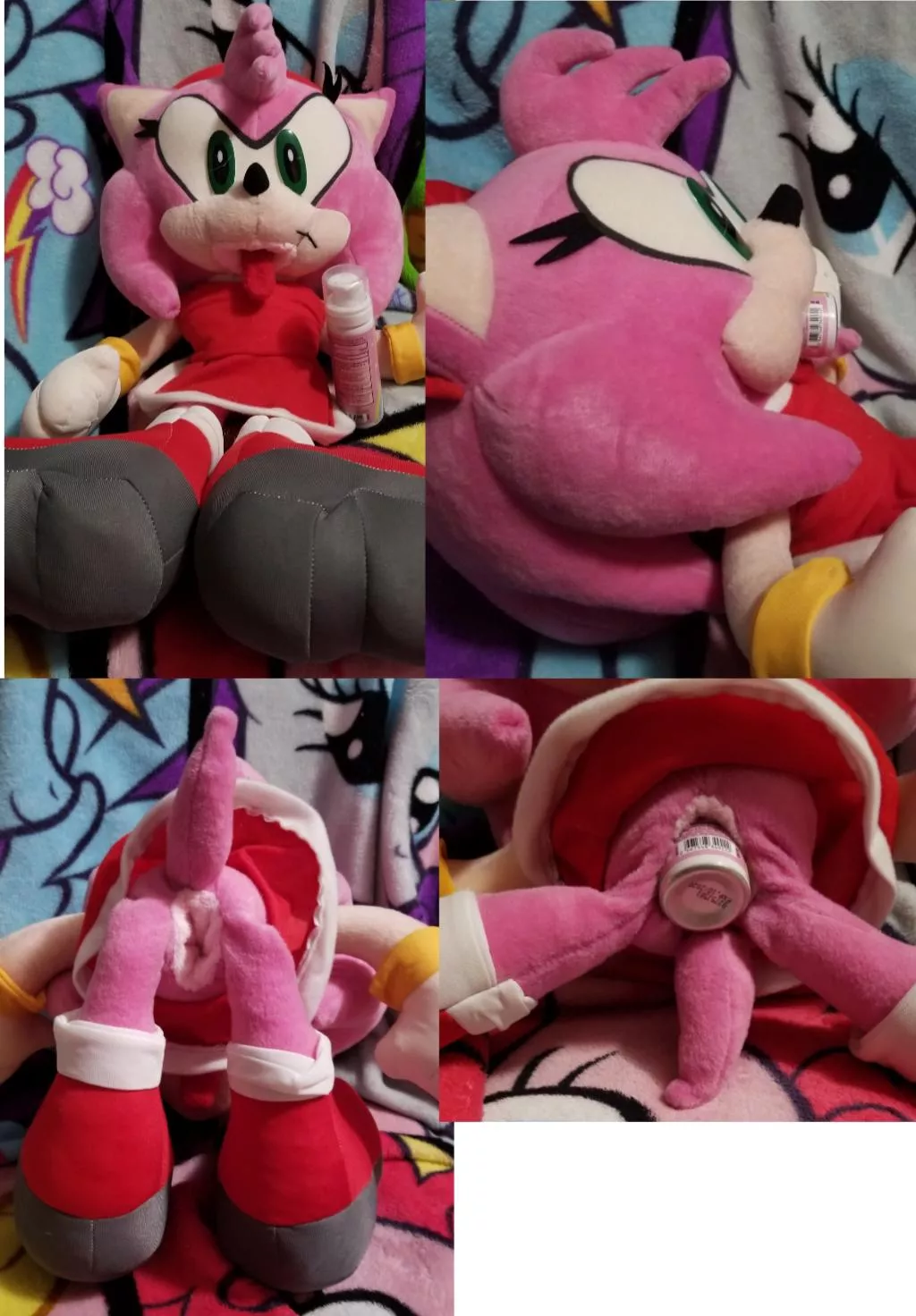 Recently commissioned NSFW fuckable Amy Rose from Sonic the Hedgehog with useable mouth with tongue and vagina posted by Furry-sale
