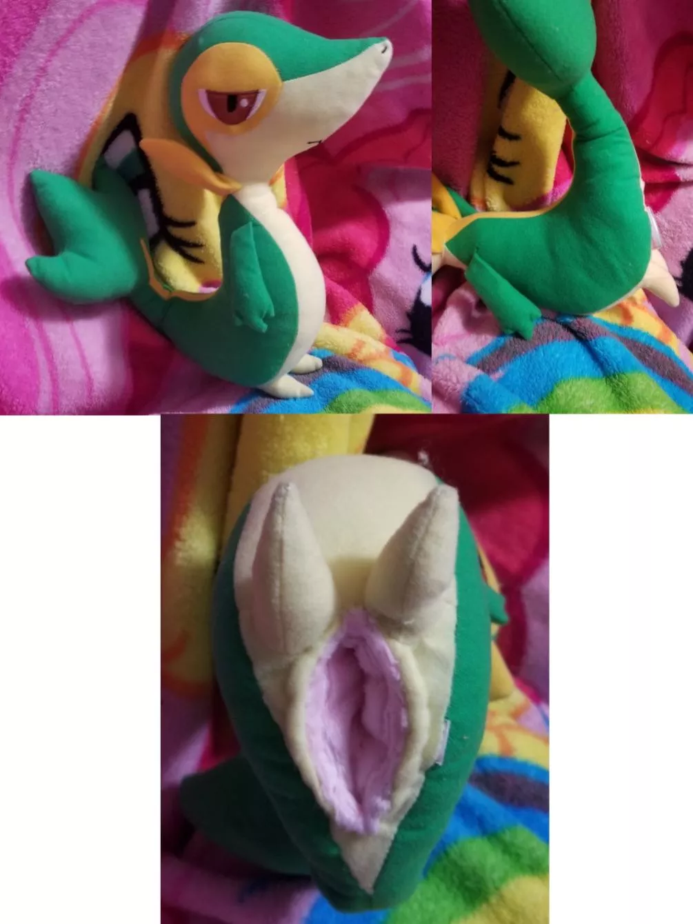 Recently commissioned NSFW fuckable Pokemon Snivy with useable cloaca [MF] posted by Furry-sale