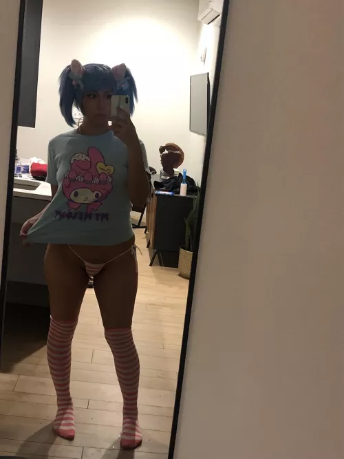 recorded myself getting destroyed in my lil outfit 💞 by xheartcore