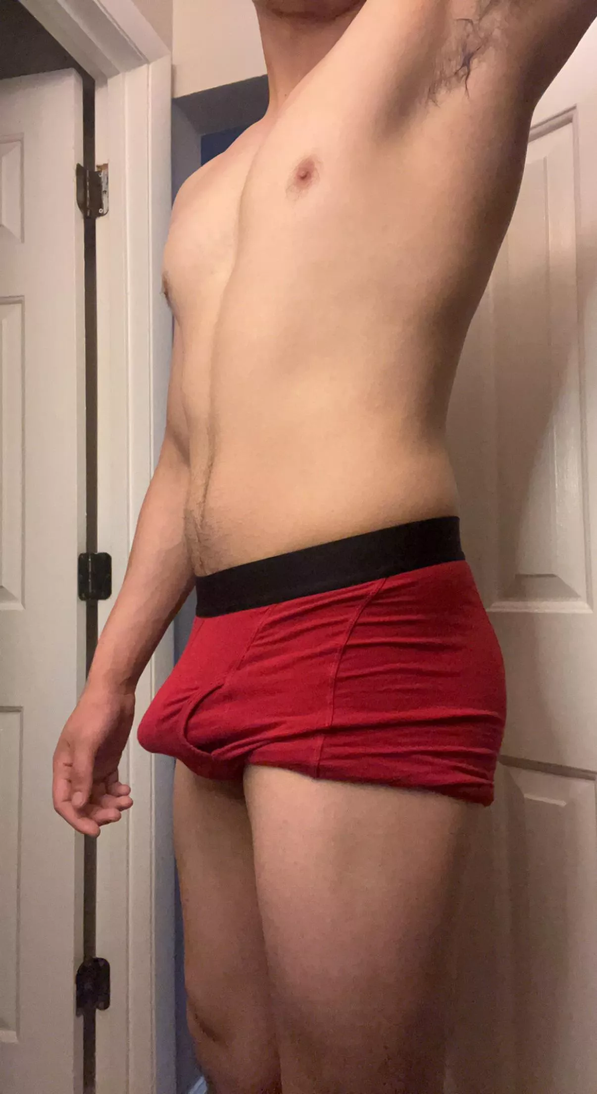 Red always looks good on me posted by Solcyboy_